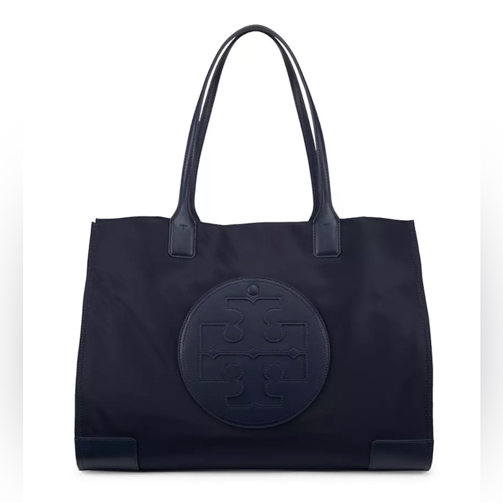 NWT Tory Burch Ella tote - navy + dust bag